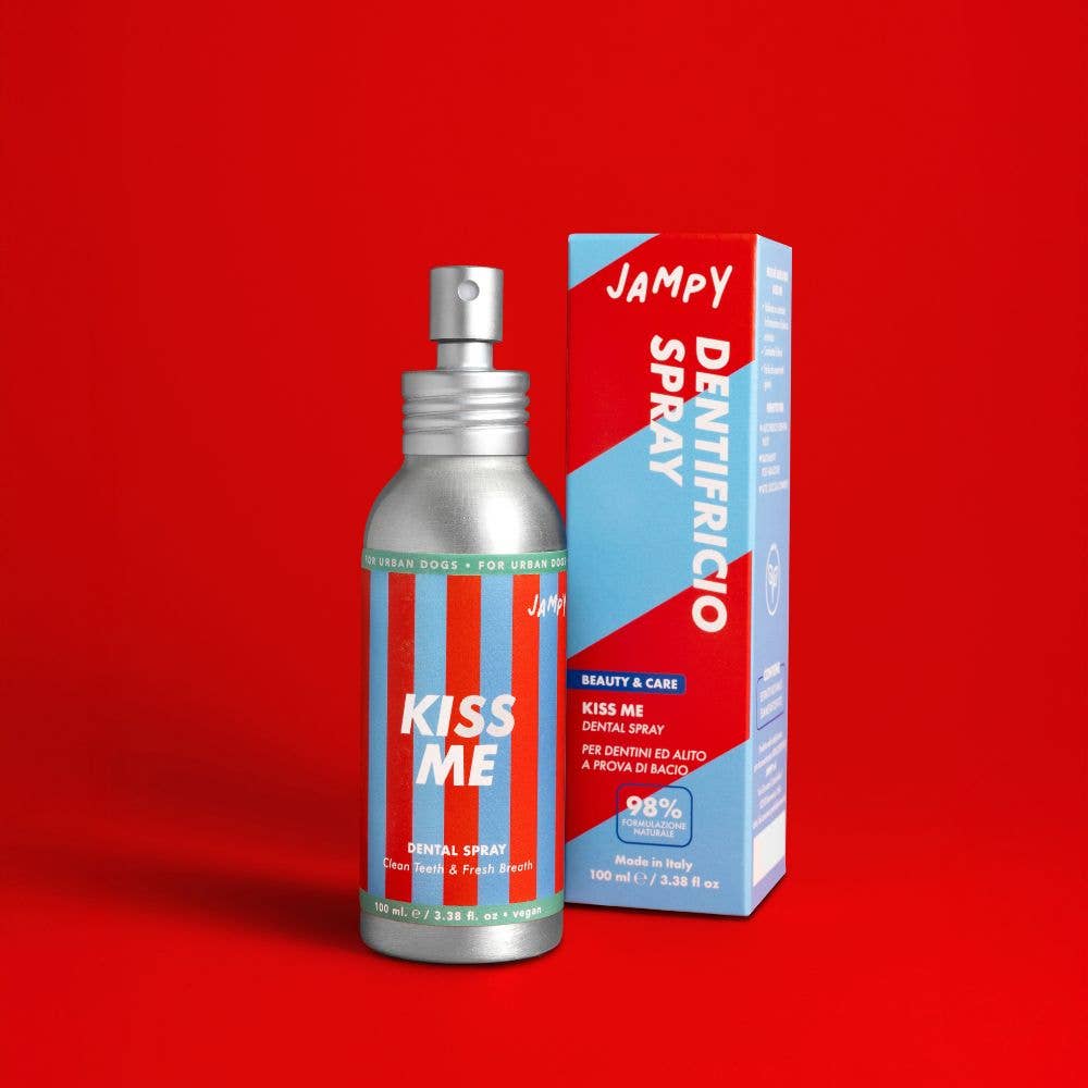 Kiss Me - Natuurlijke tandenspray tegen slechte adem voor honden