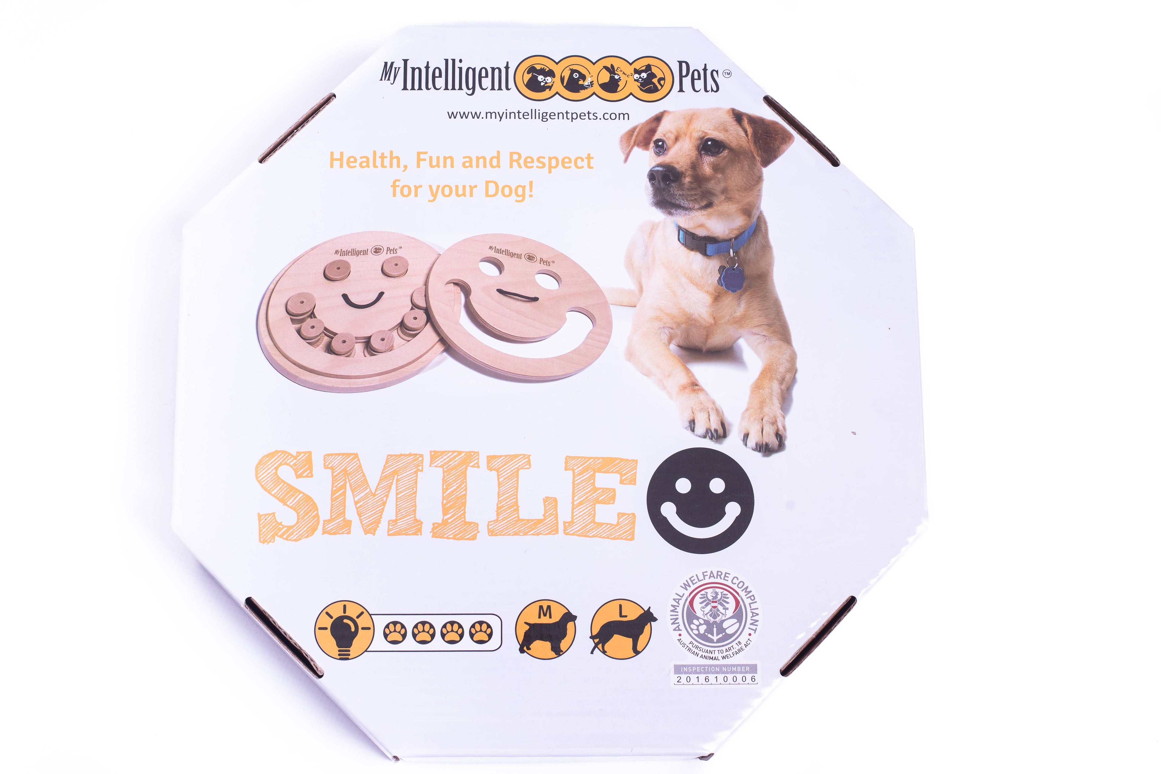 Smile - intelligent spel voor honden