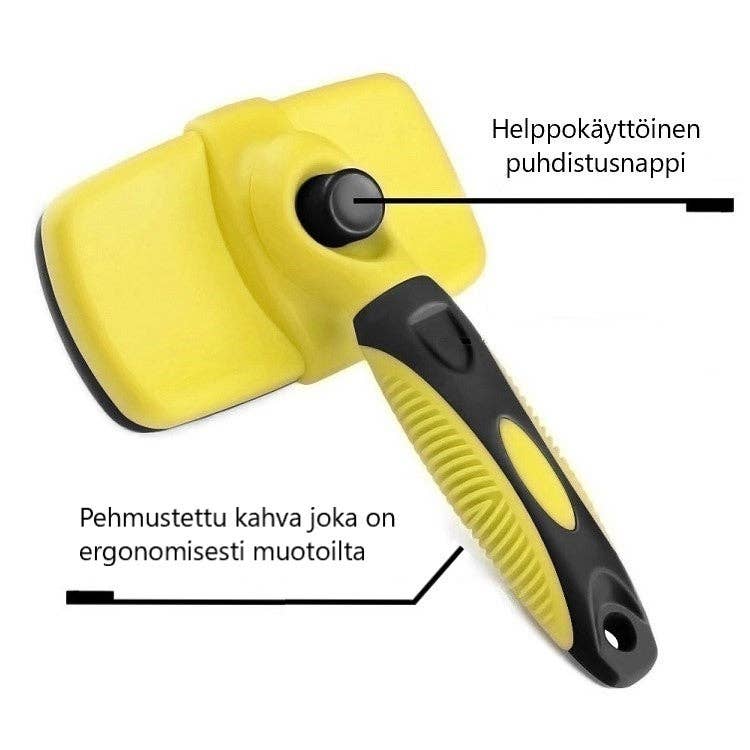 Paws & Son™ Procare - Lemmikin pehmeä karstaharja