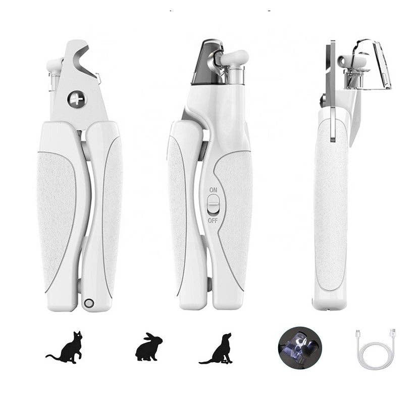 Paws & Son™ Safeclip - Veilige nagelknipper voor huisdieren met licht