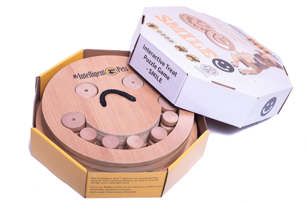 Smile - intelligent spel voor honden