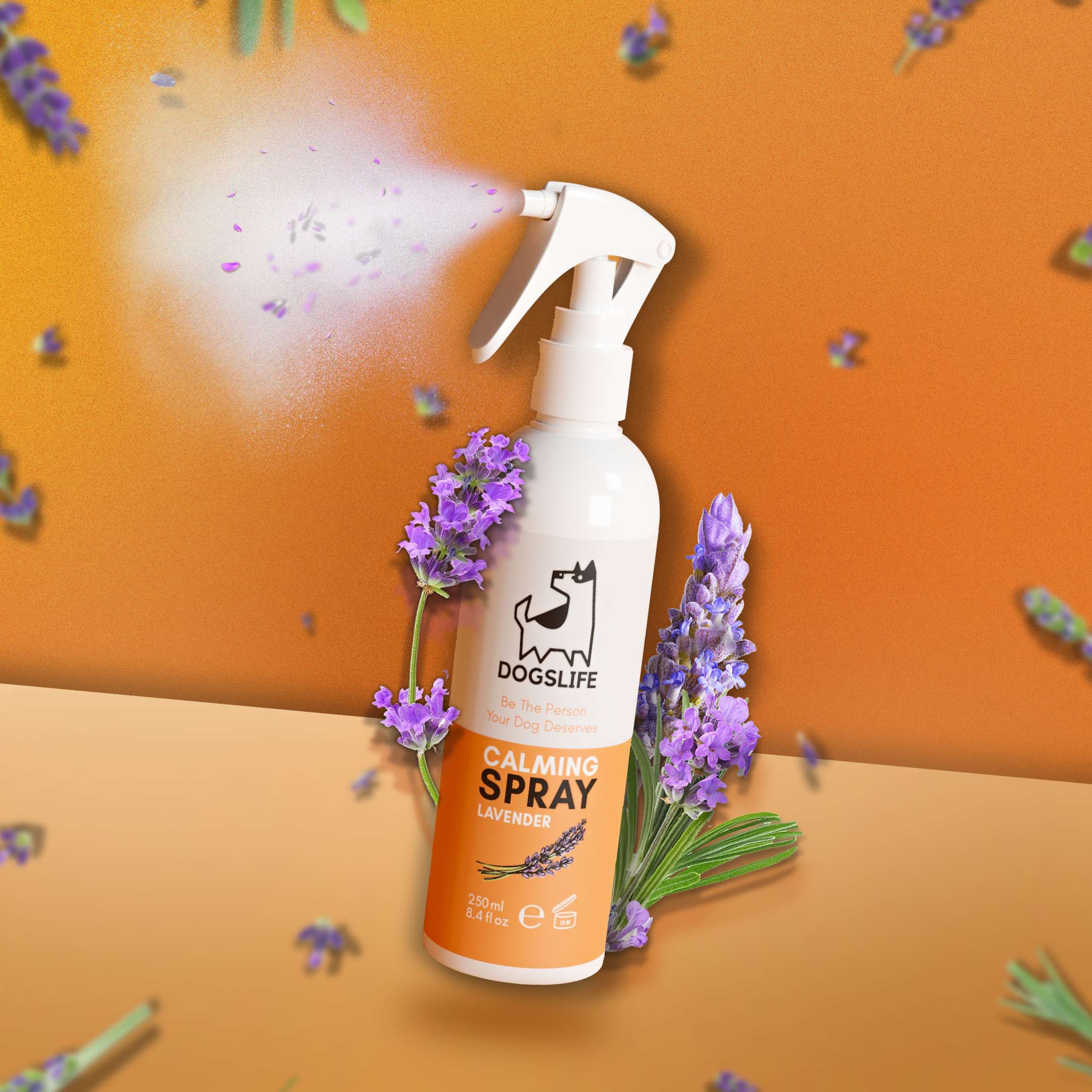 Kalmerende spray voor honden